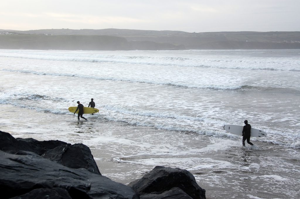 Séjour linguistique d'anglais plus surf en Irlande