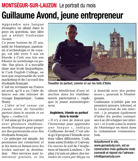 GAMA Study est dans la presse: La Tribune