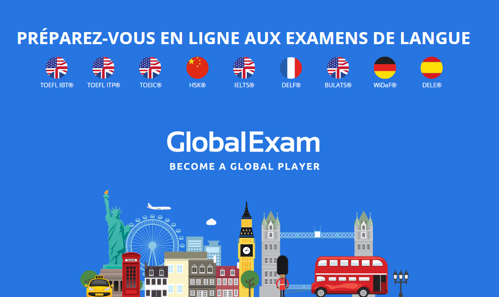 Global Exam - Platforme de préparation aux examens de langue